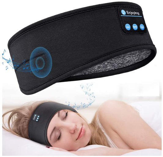 Bluetooth Sleep Headband — Wireless Headphones for Side Sleepers
